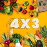 Promo 4x3 en Jüsto: haz 3 pedidos de supermercado y el cuarto es Gratis