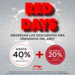 Red Days Li-Ning: Hasta 40% de descuento + 20% adicional a lo ya rebajado