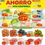 Ofertas Mi Tienda del Ahorro en frutas, verduras y carnes del 5 al 7 de octubre