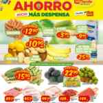 Ofertas Mi Tienda del Ahorro en frutas, verduras y carnes del 19 al 21 de octubre