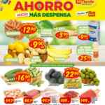 Ofertas Mi Tienda del Ahorro en Frutas, verduras y carnes del 26 al 28 de octubre