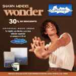 Compra el CD Wonder de Shawn Mendes en Mixup y llévate de regalo una libreta y taza edición especial