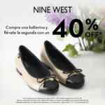 En Nine West llévate una segunda ballerina con 40% de descuento