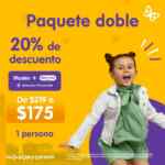 Promociones Papalote Museo Del Niño: Hasta 20% de descuento en paquetes al comprar los boletos en línea