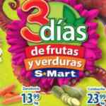Ofertas S-Mart 3 días de frutas y verduras del 5 al 7 de octubre