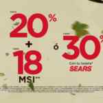Venta Especial Sears Falling in Fashion: Hasta 20% de descuento + 18 msi