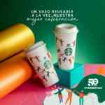 En Starbucks llévate un vaso reusable de 50 Aniversario GRATIS en la compra de una bebida hoy 1 de octubre