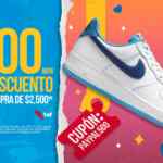 Código TAF Paypal de $500 de descuento en compras de $2,500 o más