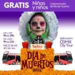 Promoción Turibus Día de Muertos: Entrada GRATIS para niños disfrazados hasta el 2 de noviembre