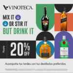 20% de descuento en destilados en Vinoteca