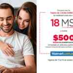Promo Walmart Banorte: $500 de bonificación + 18 msi en tienda en línea
