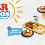 Nuevos Super Combos IHOP con desayunos completos a $119 de lunes a viernes (incluyen café ilimitado y pancakes)