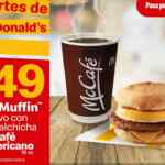Cupones Martes de McDonalds 19 de octubre 2021