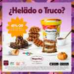 Promoción de Halloween Haagen Dasz: 45% de descuento en combos este fin de semana por plataformas de delivery