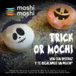 Promoción Moshi Moshi Halloween: Llévate un mochi de regalo si vas disfrazado