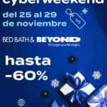 Cyberweekend Bed Bath & Beyond México: Hasta 60% de descuento