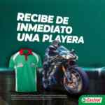 Promoción Castrol: Compra 3 botellas de Castrol Power1 y llévate playera tipo polo de regalo