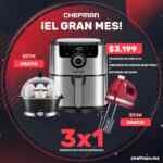 Chefman Buen Fin 2021: 3x1 en electrodomésticos seleccionados