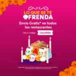 Código Didi Food de envío gratis en todos los restaurantes de la app válido hoy