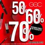 GOC Make Up Buen Fin 2021: Hasta 70% reembolsable en producto