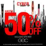 Promoción GOC Cyber Make Up: Hasta 50% de descuento en tienda online