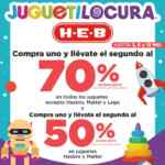 Juguetilocura HEB: Segundo juguete al 70% de descuento del 4 al 7 de noviembre