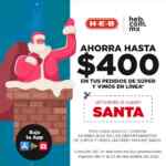 Cupón Navidad HEB de $100 de descuento por cada $500 de compra en súper y vinos