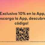 Cupón H&M de 10% de descuento adicional en compras por la app