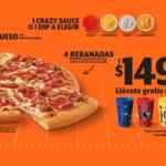 Promo Little Caesars Pizza vaso de la NFL Gratis que cambia de color