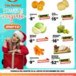 Ofertas Merco frutas y verduras del 23 al 25 de noviembre