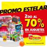 Promo Estelar Mi Tienda del Ahorro: Segundo juguete al 70% de descuento