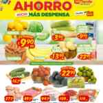 Ofertas Mi Tienda del Ahorro en frutas, verduras y carnes del 9 al 11 de noviembre