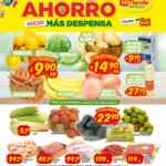 Ofertas Mi Tienda del Ahorro en frutas, verduras y carnes del 16 al 18 de noviembre