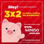 Miniso Buen Fin 2021: 3x2 en toda la tienda