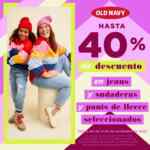 En Old Navy hasta 40% de descuento en jeans, sudaderas y pants esta semana