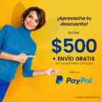 Promo Privalia Paypal de $500 de descuento + envío gratis en tu primer pedido