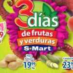 Ofertas S-Mart 3 días de frutas y verduras del 2 al 4 de noviembre