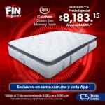 Sams Club Horas Extraordinarias Buen Fin Irresistible 11 de noviembre 2021