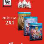 2x1 en películas en el Buen Fin de Sanborns