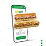 Promoción Subway Buen Fin 2021: 2x1 en subs al pedir online