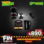 Combo de 5 electrodomésticos Mainstays a sólo $890 en el Buen Fin Irresistible de Bodega Aurrerá