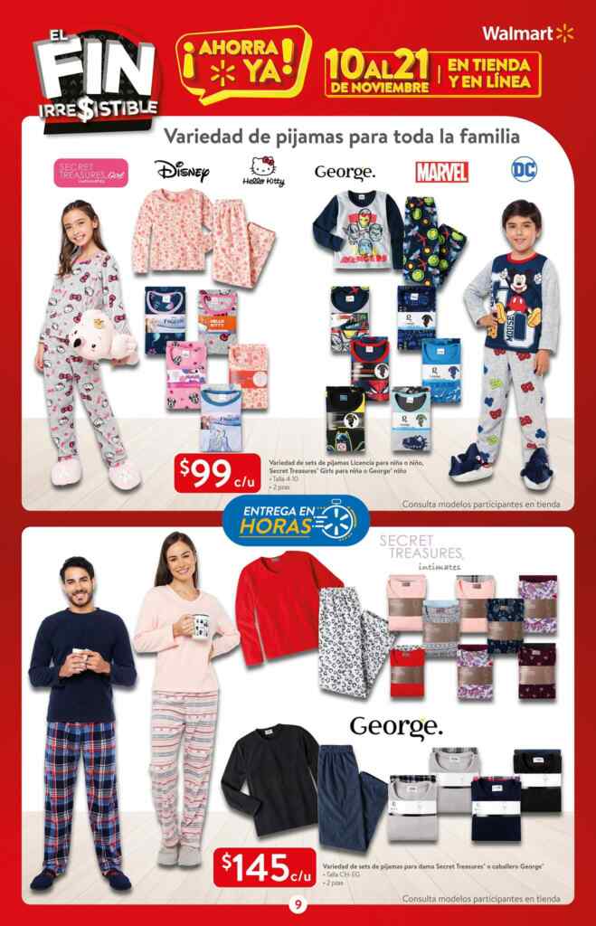 Folleto Walmart Buen Fin Irresistible 2021 en tiendas físicas y en línea