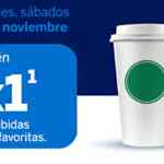 2x1 en Starbucks los viernes, sábados y domingos pagando con American Express
