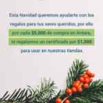 Promoción Antara: Compra $5,000 en el centro comercial y recibe certificado de $1,000 de regalo