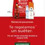 Cupón Coca-Cola ugly sweater navideño Gratis en compras de $199