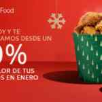DiDi Food promo de Navidad: recibe el 10% del valor de tus pedidos para usar en enero