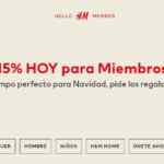En H&M 15% de descuento adicional en toda su tienda en línea este 13 de diciembre En H&M 15% de descuento adicional en toda su tienda en línea este 13 de diciembre