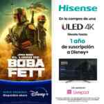 Compra pantallas Hisense participantes y obtén hasta 1 año gratis de Disney Plus Compra pantallas Hisense participantes y obtén hasta 1 año gratis de Disney Plus