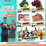 Ofertas Merco frutas y verduras del 28 al 31 de diciembre