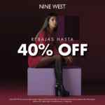 Rebajas Nine West: Hasta 40% off